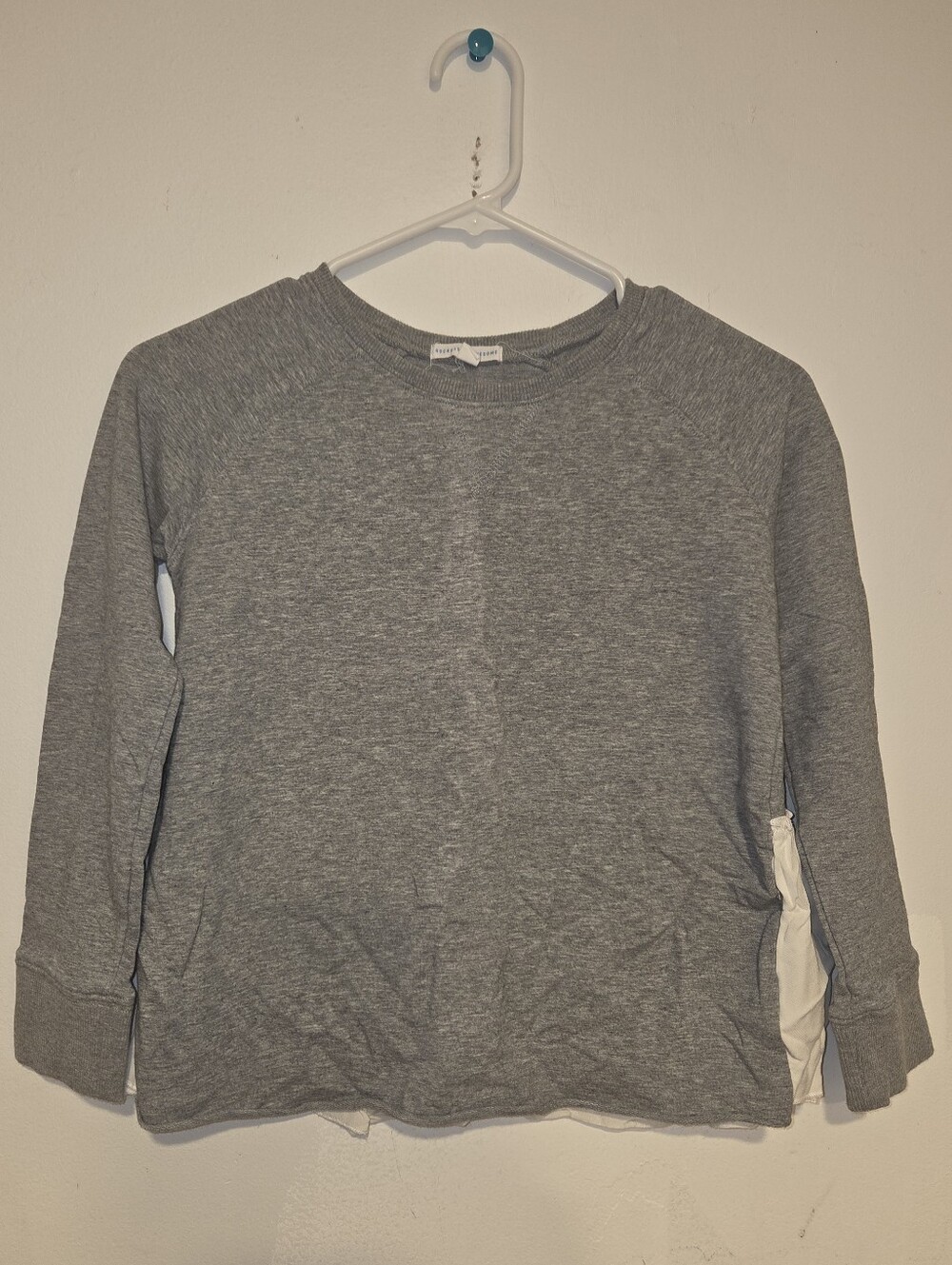 Rockets Of Awesome Gray Long-Sleeve Pullover Top 10/12